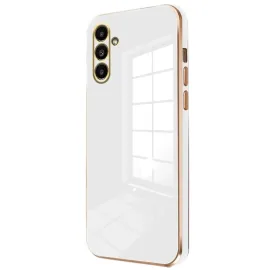 Newface Samsung Galaxy S25 Plus Kılıf Volet Silikon - Beyaz