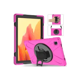 Newface Samsung Galaxy T220 Tab A7 Lite 8.7 Kılıf Amazing Tablet Kapak - Pembe