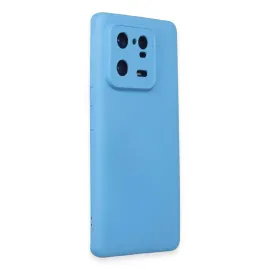 Newface Xiaomi Mi 13 Pro Kılıf Nano Içi Kadife Silikon - Mavi