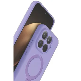 Newface Xiaomi Mi 15T Pro Regal Magsafe Standlı Kapak - Lila