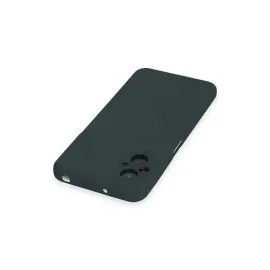 Newface Xiaomi Poco M5 Kılıf Nano Içi Kadife Silikon - Koyu Yeşil