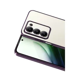 Newface Xiaomi Redmi 15 4G Razer Lensli Silikon - Mor