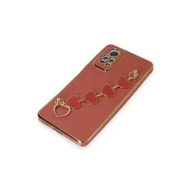 Newface Xiaomi Redmi Note 12 Pro 4G Kılıf Esila Silikon - Kırmızı