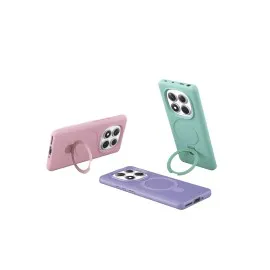 Newface Xiaomi Redmi Note 14 Pro 5G Regal Magsafe Standlı Kapak - Turuncu