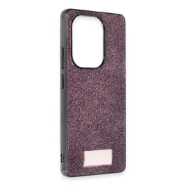 Onegif Xiaomi Redmi Note 13 Pro 4G Bright Simli Kapak - Derin Mor