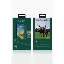Santa Barbara Polo Racquet Club Iphone 14 Plus 3D Premium Cam Ekran Koruyucu - Siyah