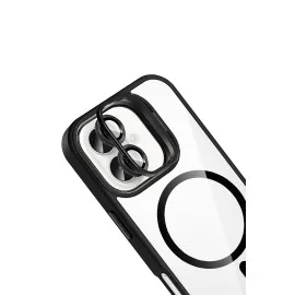 Joko Apple Iphone 16 Plus Remim Lensli Magsafe Standlı Kapak - Siyah