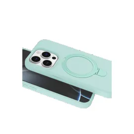 Newface Apple Iphone 14 Pro Max Regal Magsafe Standlı Kapak - Su Yeşili