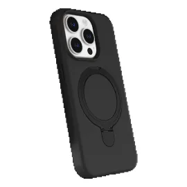 Newface Apple Iphone 15 Pro Max Regal Magsafe Standlı Kapak - Siyah