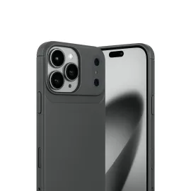 Newface Apple Iphone 17 Pro Max Auto Focus Karbon Kapak - Gri