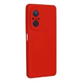 Newface Huawei Nova 9 Se Kılıf Nano Içi Kadife Silikon - Kırmızı
