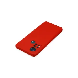 Newface İnfinix Hot 11S Kılıf Nano Içi Kadife Silikon - Kırmızı