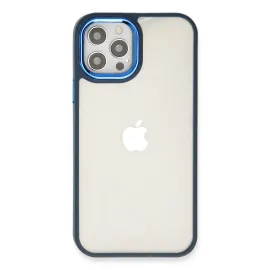 Newface Iphone 12 Pro Max Kılıf Dora Kapak - Mavi