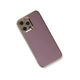 Newface Iphone 12 Pro Max Kılıf Volet Silikon - Mor
