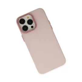 Newface Iphone 13 Pro Max Kılıf Modos Metal Kapak - Pembe