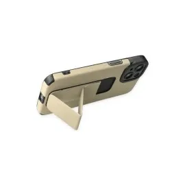 Newface Iphone 14 Plus Kılıf Mega Standlı Silikon - Gold