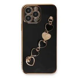 Newface Iphone 14 Pro Kılıf Esila Silikon - Siyah