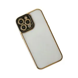 Newface Iphone 14 Pro Max Kılıf Liva Lens Silikon - Siyah