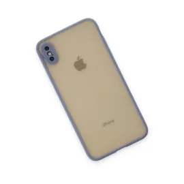 Newface Iphone X Kılıf Montreal Silikon Kapak - Gri