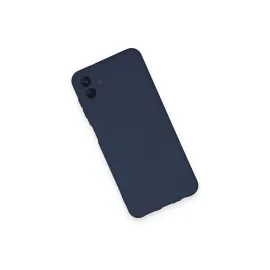 Newface Samsung Galaxy A04 Kılıf Nano Içi Kadife Silikon - Lacivert