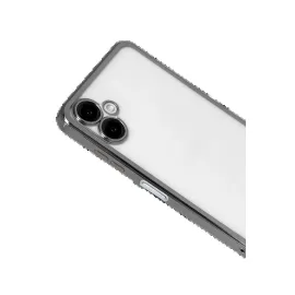 Newface Samsung Galaxy A07 4G Razer Lensli Silikon - Titan Gri