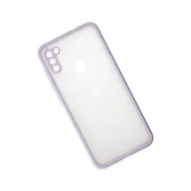 Newface Samsung Galaxy A11 Kılıf Montreal Silikon Kapak - Mor