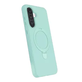 Newface Samsung Galaxy A26 Regal Magsafe Standlı Kapak - Su Yeşili