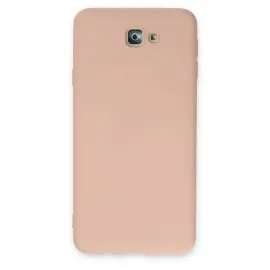Newface Samsung Galaxy J7 Prime Kılıf Nano Içi Kadife Silikon - Pudra
