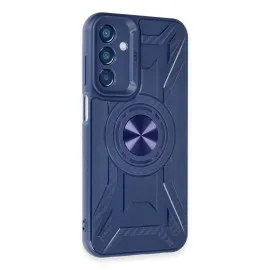 Newface Samsung Galaxy M15 Kılıf Lincoln Silikon - Lacivert