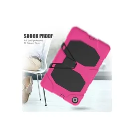 Newface Samsung Galaxy T510 Tab A 10.1 Kılıf Griffin Tablet Kapak - Pembe