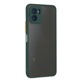 Newface Vivo Y15S Kılıf Montreal Silikon Kapak - Yeşil