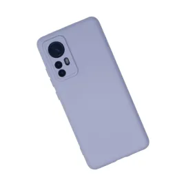 Newface Xiaomi Mi 12 Kılıf Nano Içi Kadife Silikon - Lila