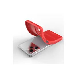 Newface Xiaomi Poco X5 5G Kılıf Optimum Silikon - Kırmızı