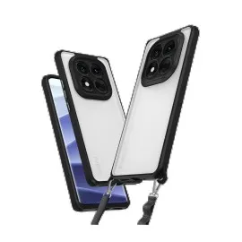 Newface Xiaomi Redmi Note 14 Pro 4G Kılıf Penta Silikon Kılıf - Siyah