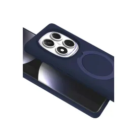 Newface Xiaomi Redmi Note 14 Pro 5G Regal Magsafe Standlı Kapak - Lacivert