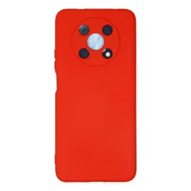 Newface Huawei Nova Y90 Kılıf Nano Içi Kadife Silikon - Kırmızı
