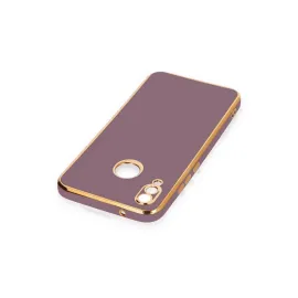 Newface Huawei P20 Lite Kılıf Volet Silikon - Mor