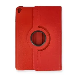 Newface Ipad 9.7 (2018) Kılıf 360 Tablet Deri Kılıf - Kırmızı