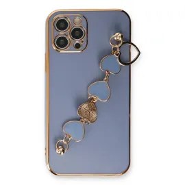 Newface Iphone 12 Pro Max Kılıf Esila Silikon - Gri