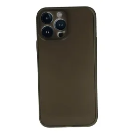 Newface iPhone 13 Pro Max Kılıf PP Ultra İnce Kapak - Gri