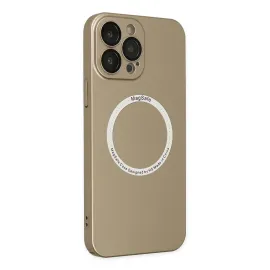 Newface Iphone 14 Pro Kılıf Jack Magneticsafe Lens Silikon - Gold