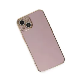 Newface Iphone 15 Kılıf Volet Silikon - Mor