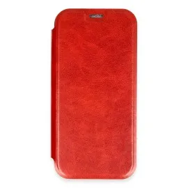 Newface Iphone 16 Pro Max Kılıf Flip Cover - Kırmızı