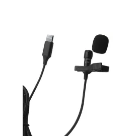 Newface Lightning 2 Metre Double Mikrofon - Siyah