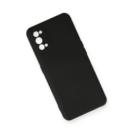 Newface Realme 7 Pro Kılıf Nano Içi Kadife Silikon - Siyah