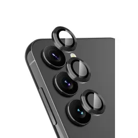 Newface Samsung Galaxy A24 4G Valdez Metal Kamera Lens - Siyah