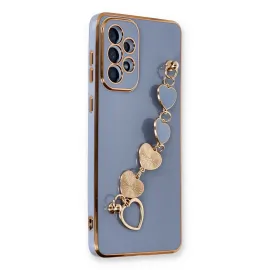 Newface Samsung Galaxy A53 5G Kılıf Esila Silikon - Gri