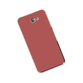 Newface Samsung Galaxy J7 Prime Kılıf Volet Silikon - Kırmızı