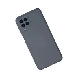 Newface Samsung Galaxy M33 Kılıf Nano Içi Kadife Silikon - Gri