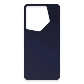 Newface Tecno Camon 20 Pro 5G Kılıf First Silikon - Lacivert